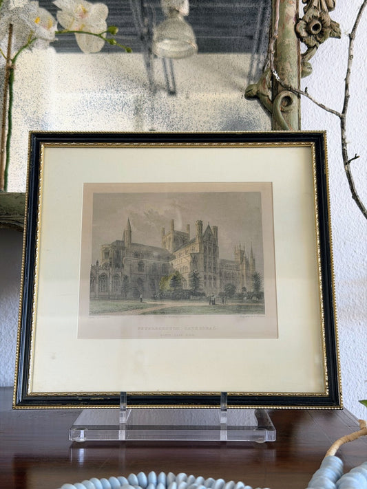 Framed Print of Peterborough Cathedral