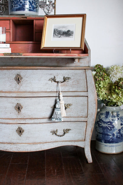 Antique Swedish Drop Front Secretary