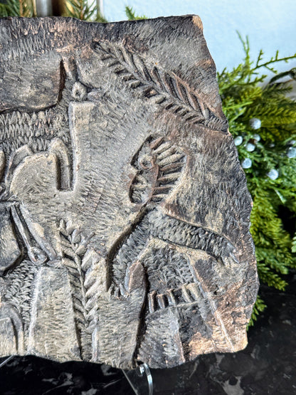 Carved Tablet Medallion