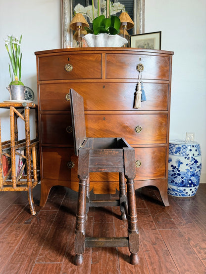 English Joint Oak Stool With Lift-Top