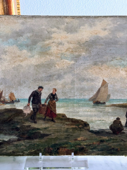 Coastal Painting on Canvas