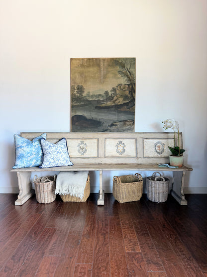 Italian Painted Bench