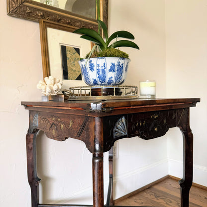 French Inlaid Envelope Game Table