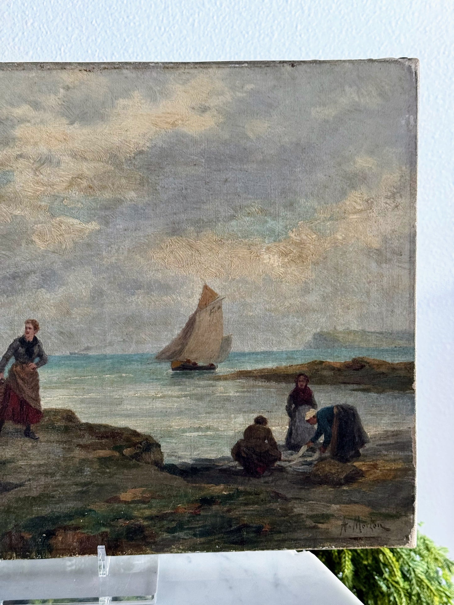 Coastal Painting on Canvas