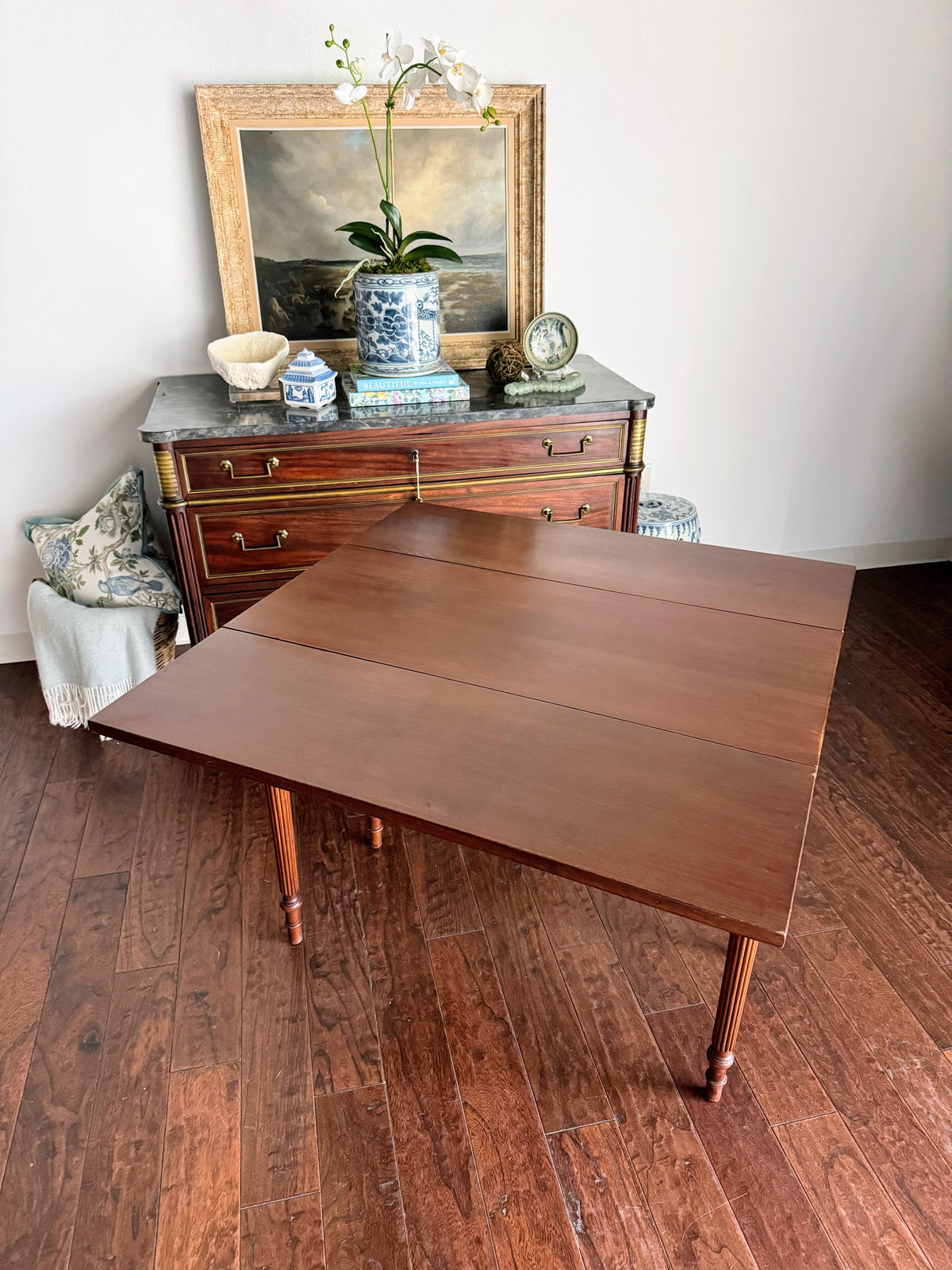 Antique American Drop Leaf Table