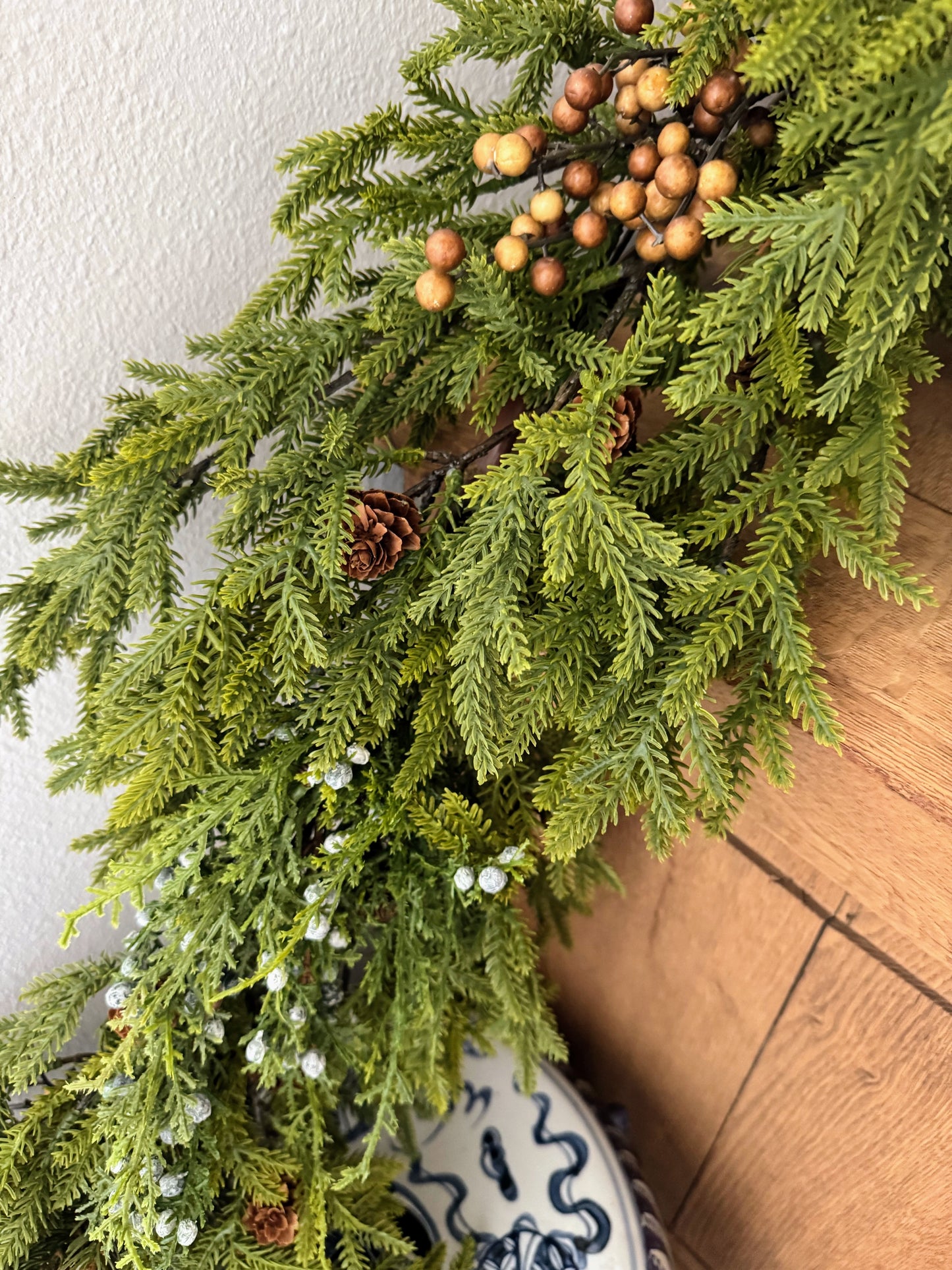 Custom Handmade Pine & Juniper Berry Garland