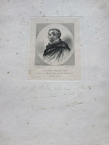 Framed French Portrait