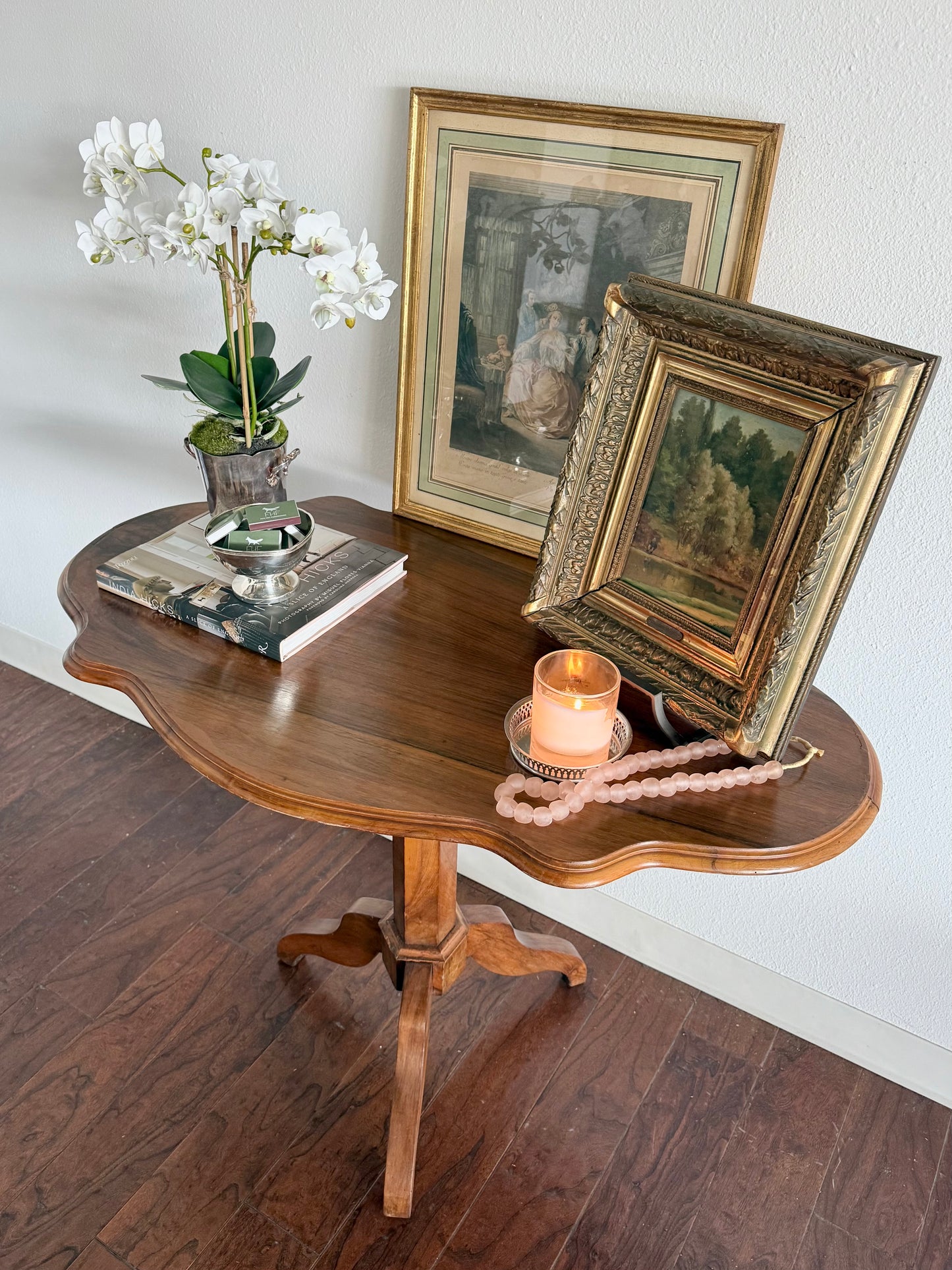 French Walnut Violin Table