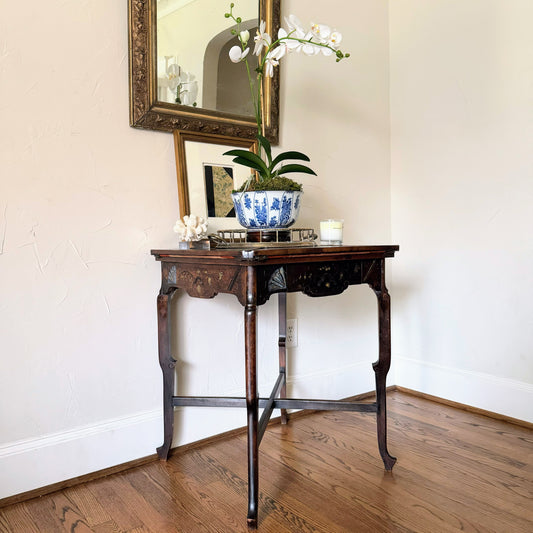 French Inlaid Envelope Game Table