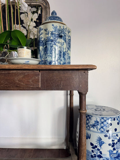 Antique Bleached French Side Table