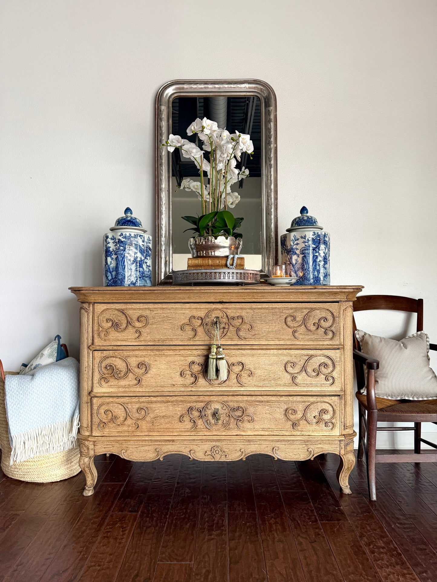 Bleached Belgian Commode