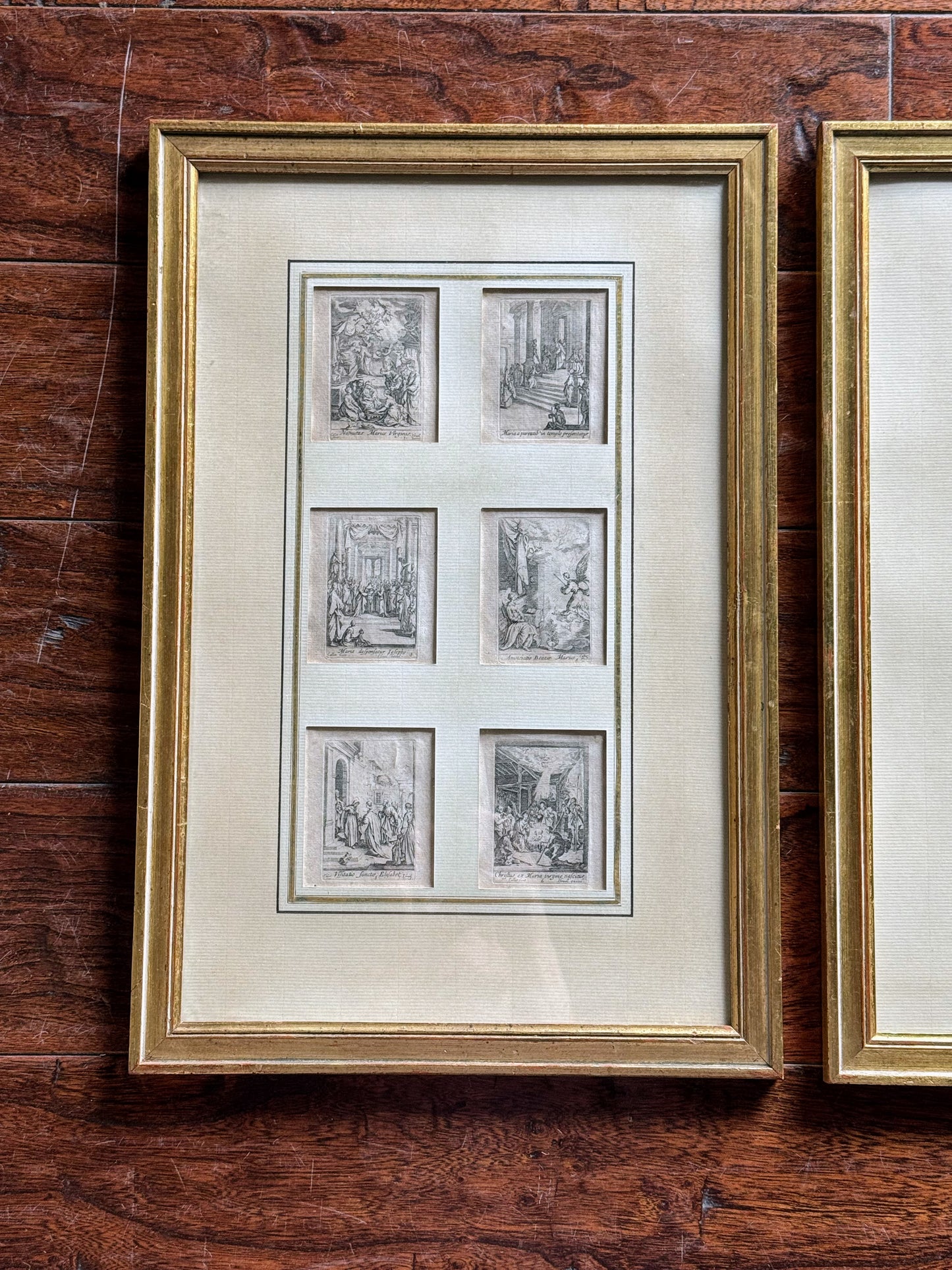 Pair of Small French Prints