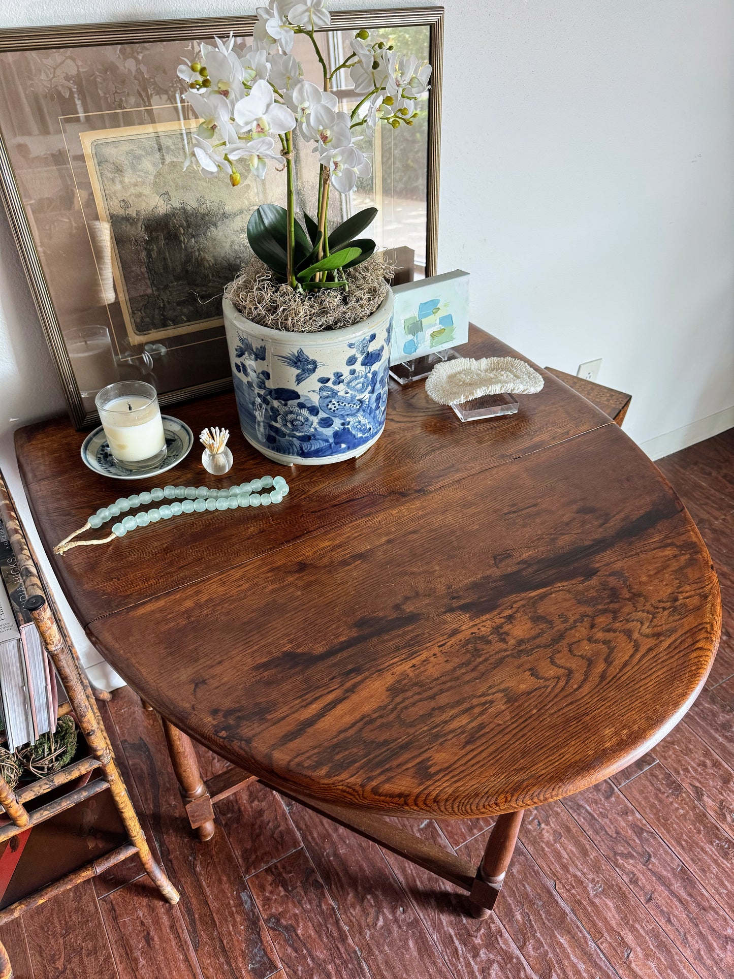 English Gate Leg Drop Leaf Table