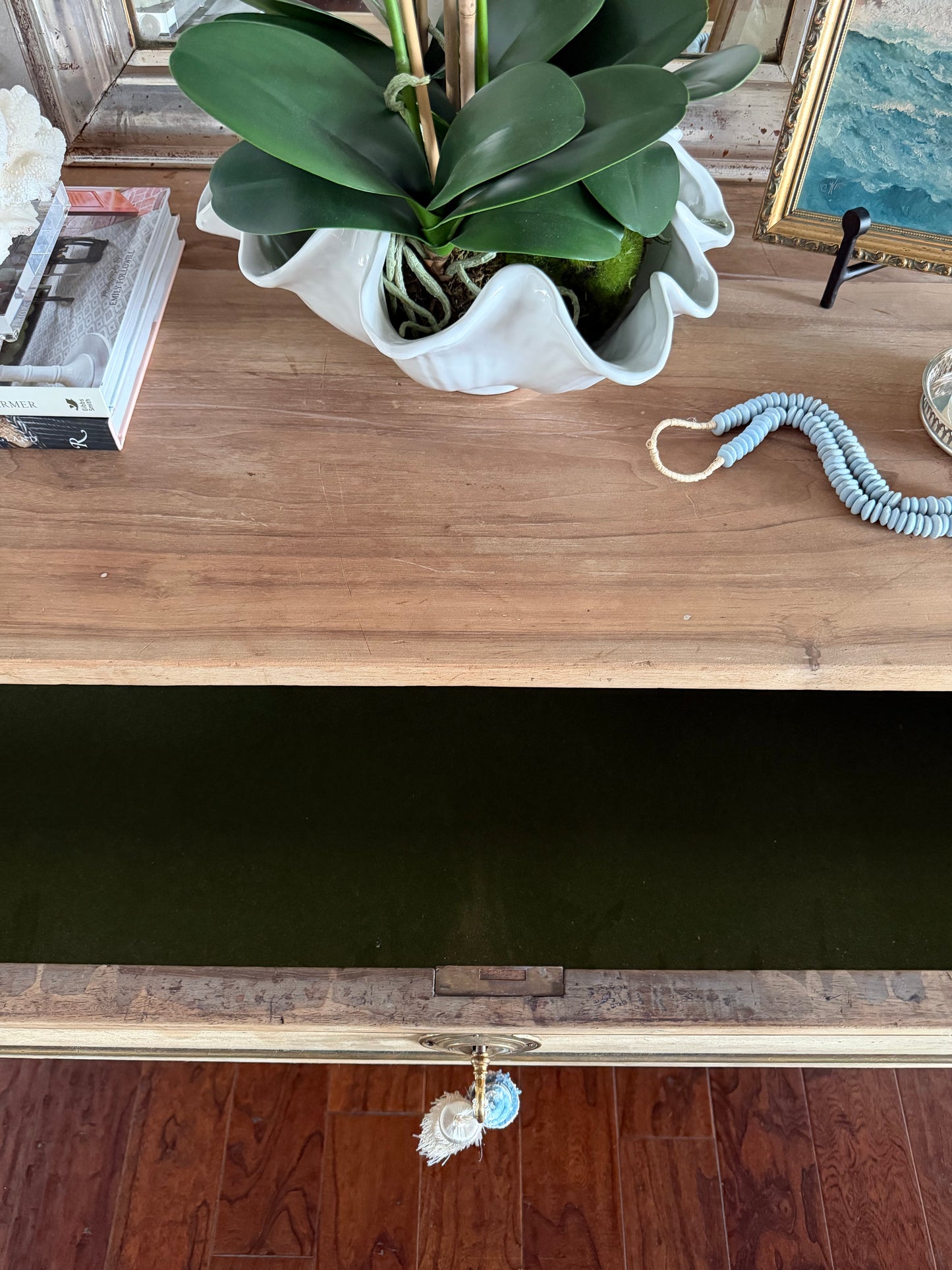 Antique Bleached French Louis XVI Commode