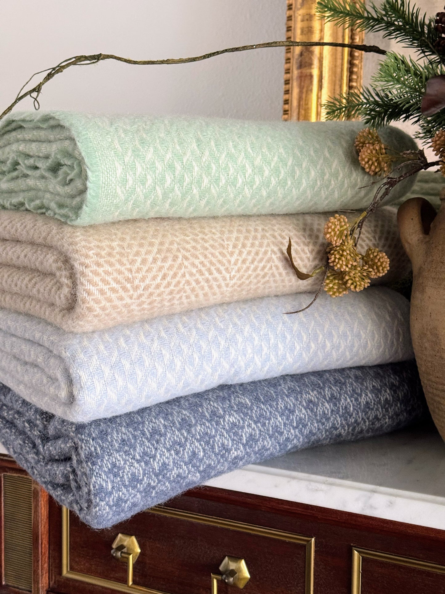 English Wool Throw