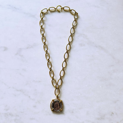 Coin Necklace: Queen Elizabeth II