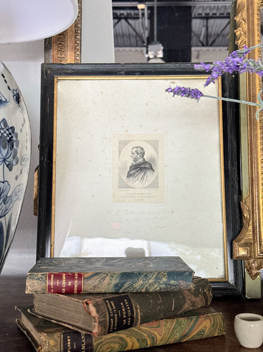 Framed French Portrait