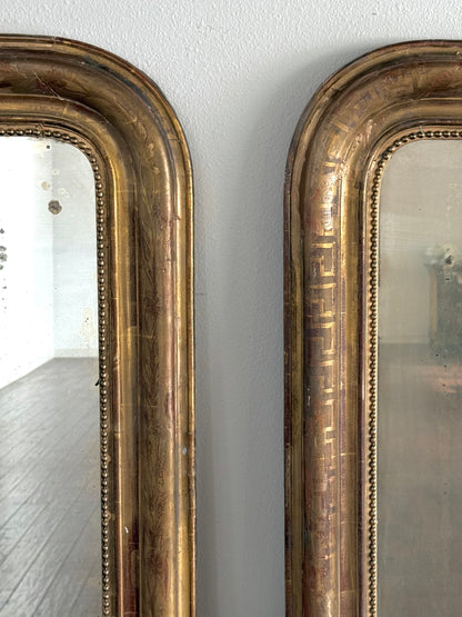 Antique Pair of French Louis Philippe Mirrors