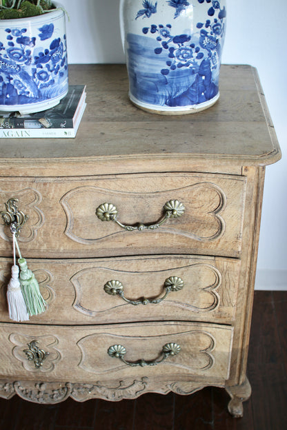 Antique Bleached Belgian Commode