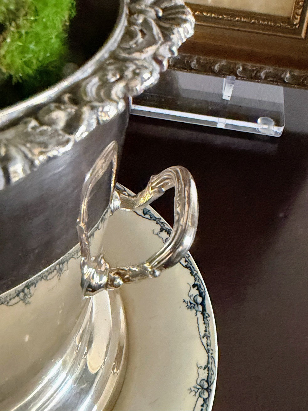 English Silver Wine Cooler
