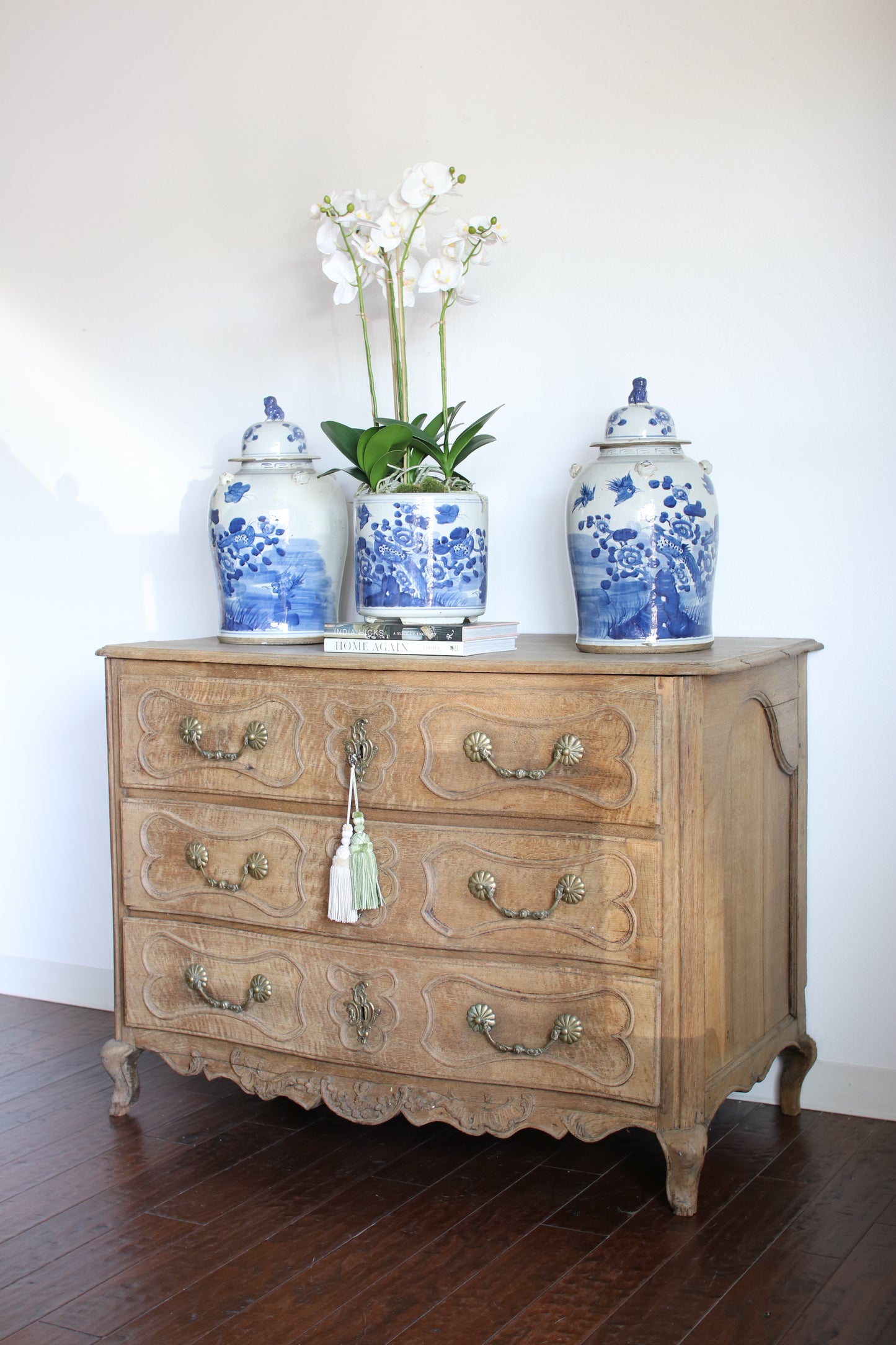 Antique Bleached Belgian Commode