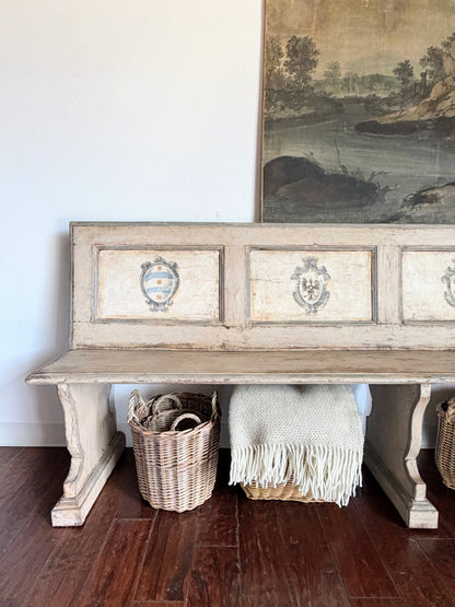Italian Painted Bench