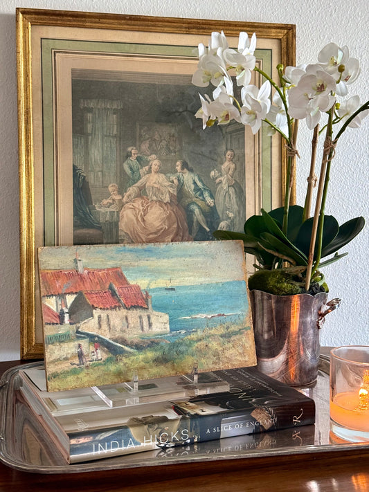 English Painting on Board