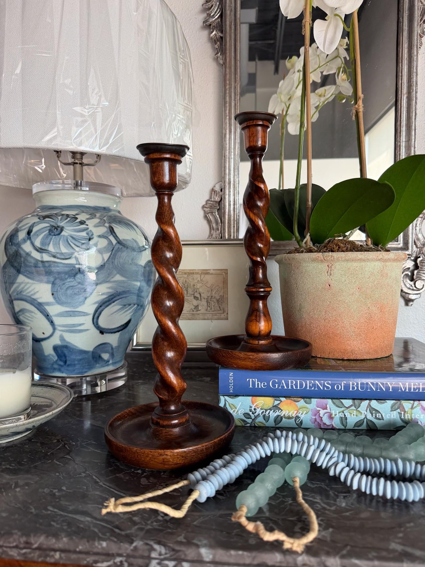 Barley Twist Candlesticks