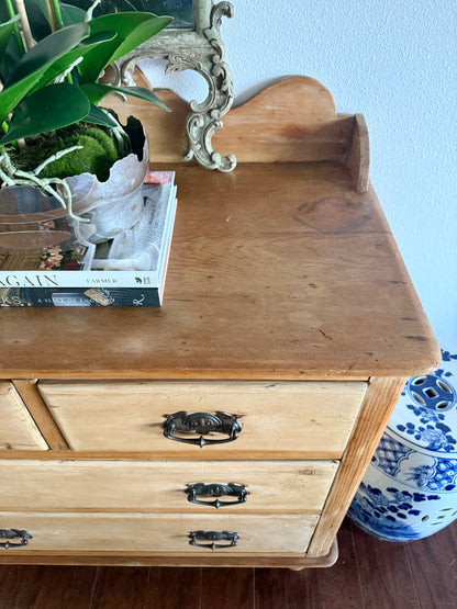 Antique English Pine Chest