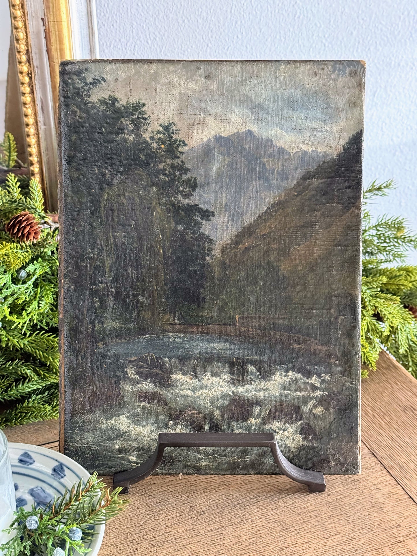 Painting of River & Woods