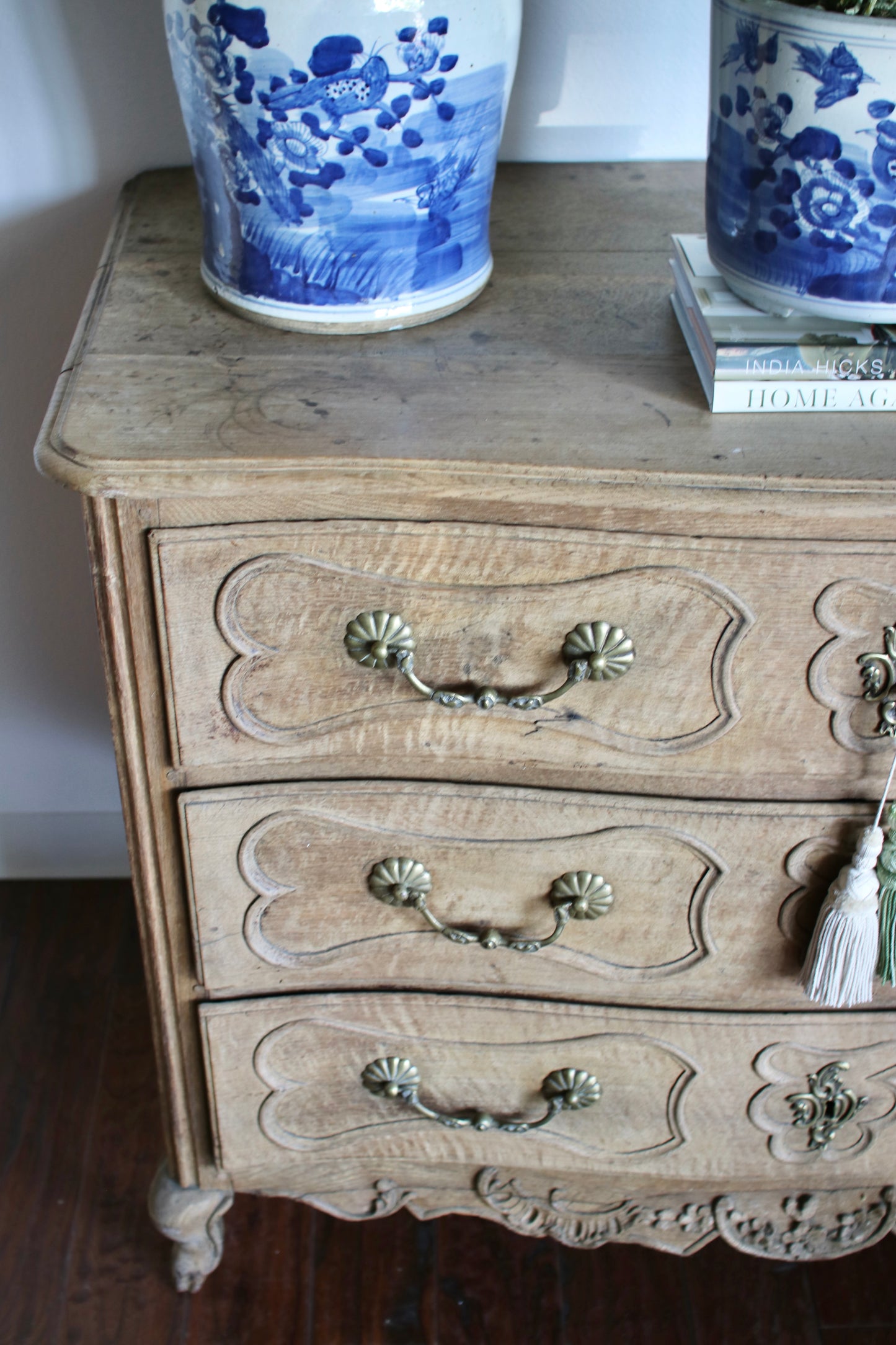 Antique Bleached Belgian Commode