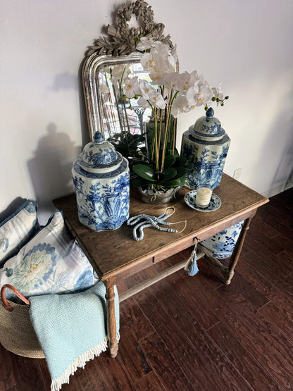 Antique Bleached French Side Table