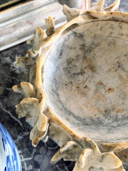 Antique Alabaster Tazza