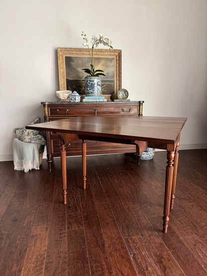 Antique American Drop Leaf Table