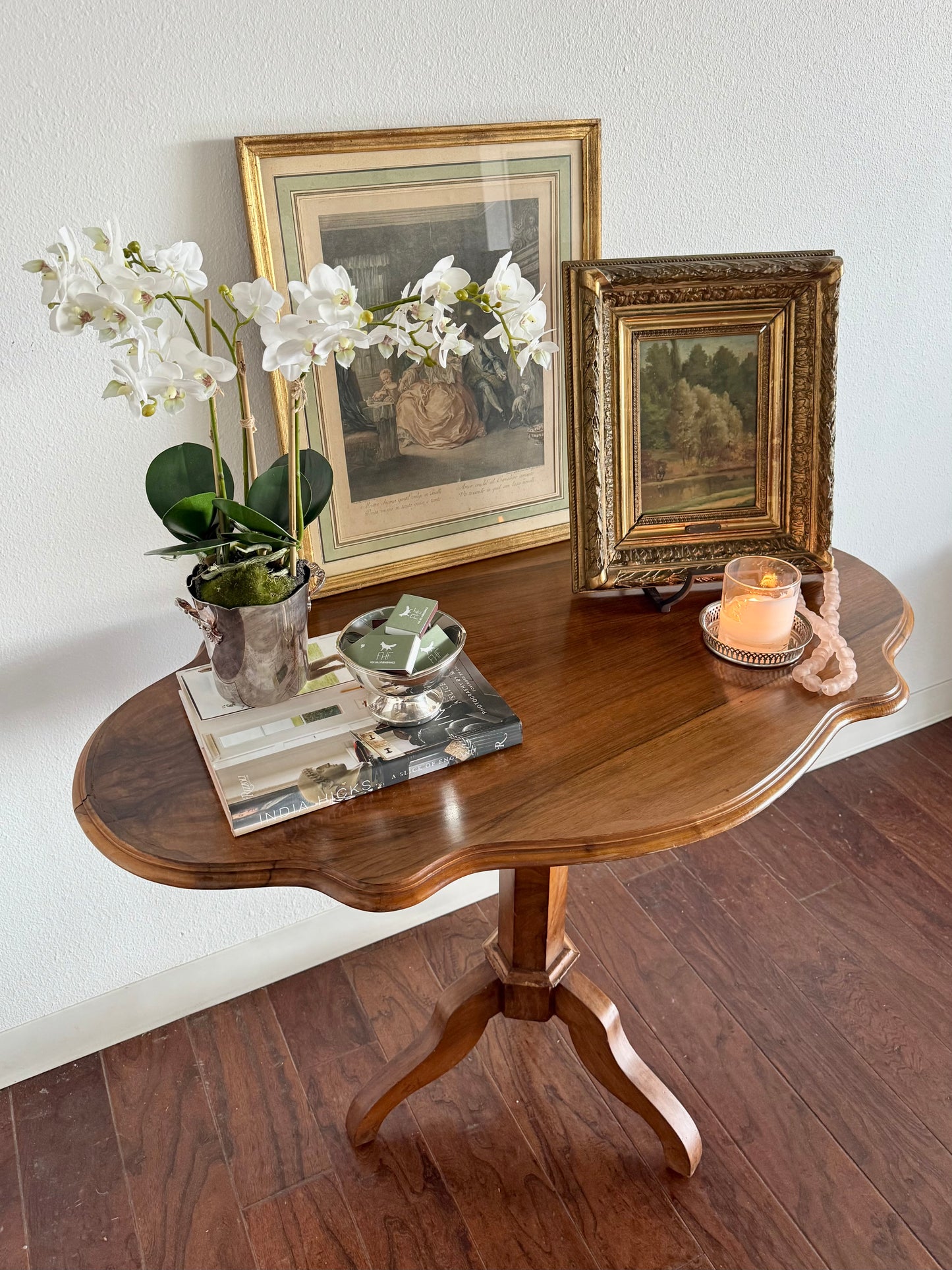 French Walnut Violin Table