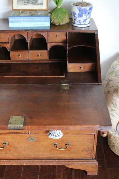 Antique English Drop Front Secretary