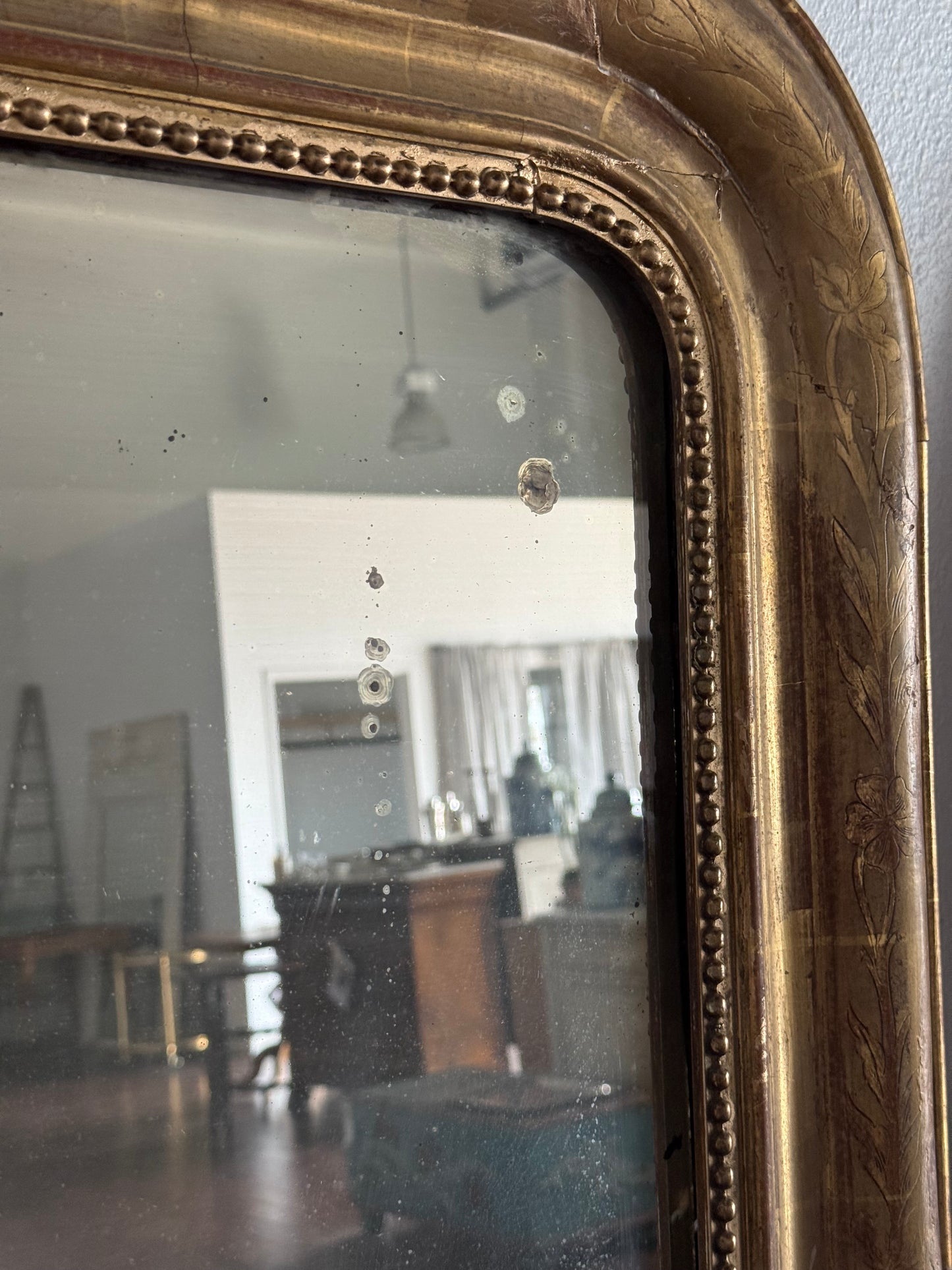Antique Pair of French Louis Philippe Mirrors