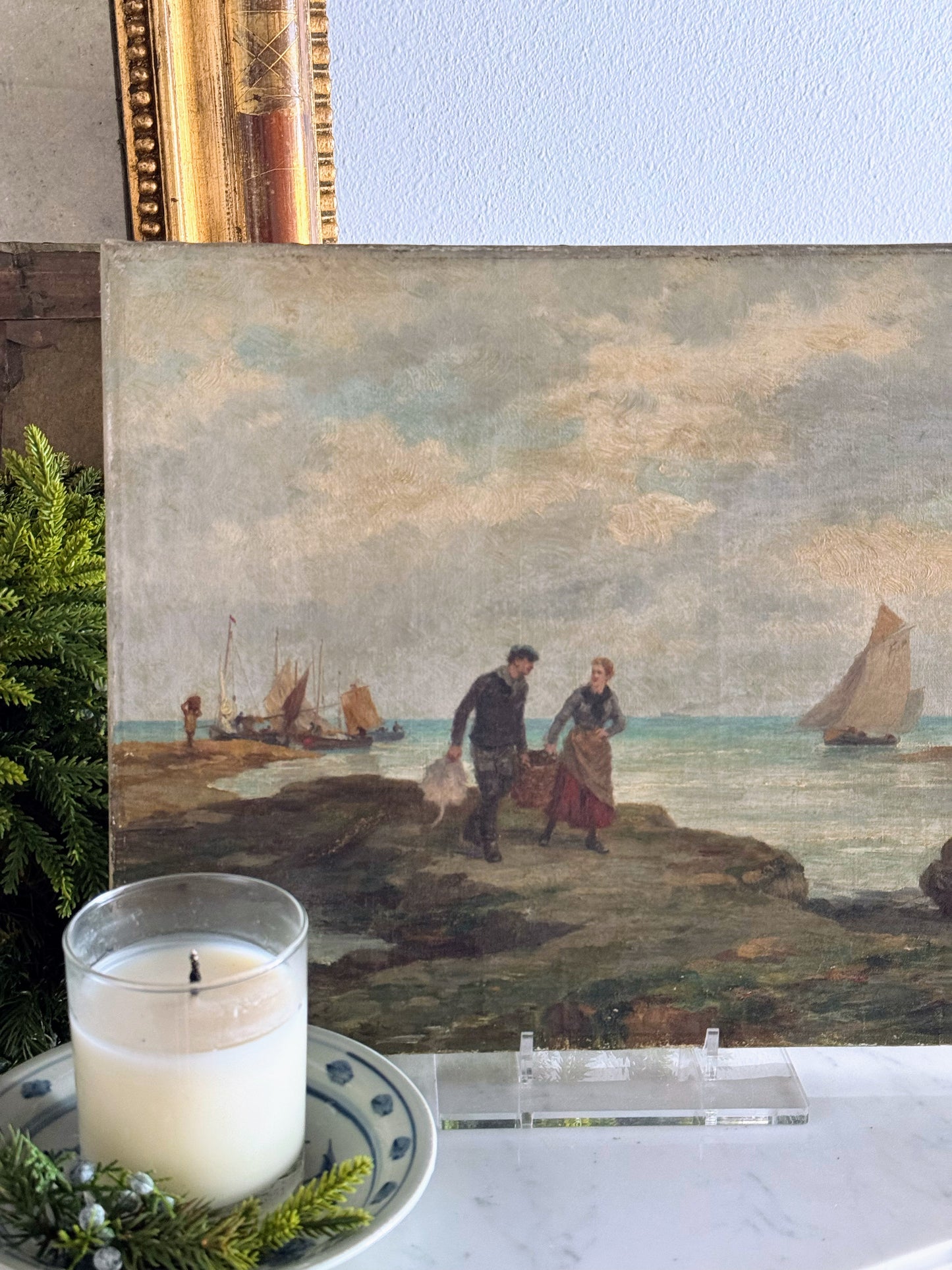 Coastal Painting on Canvas
