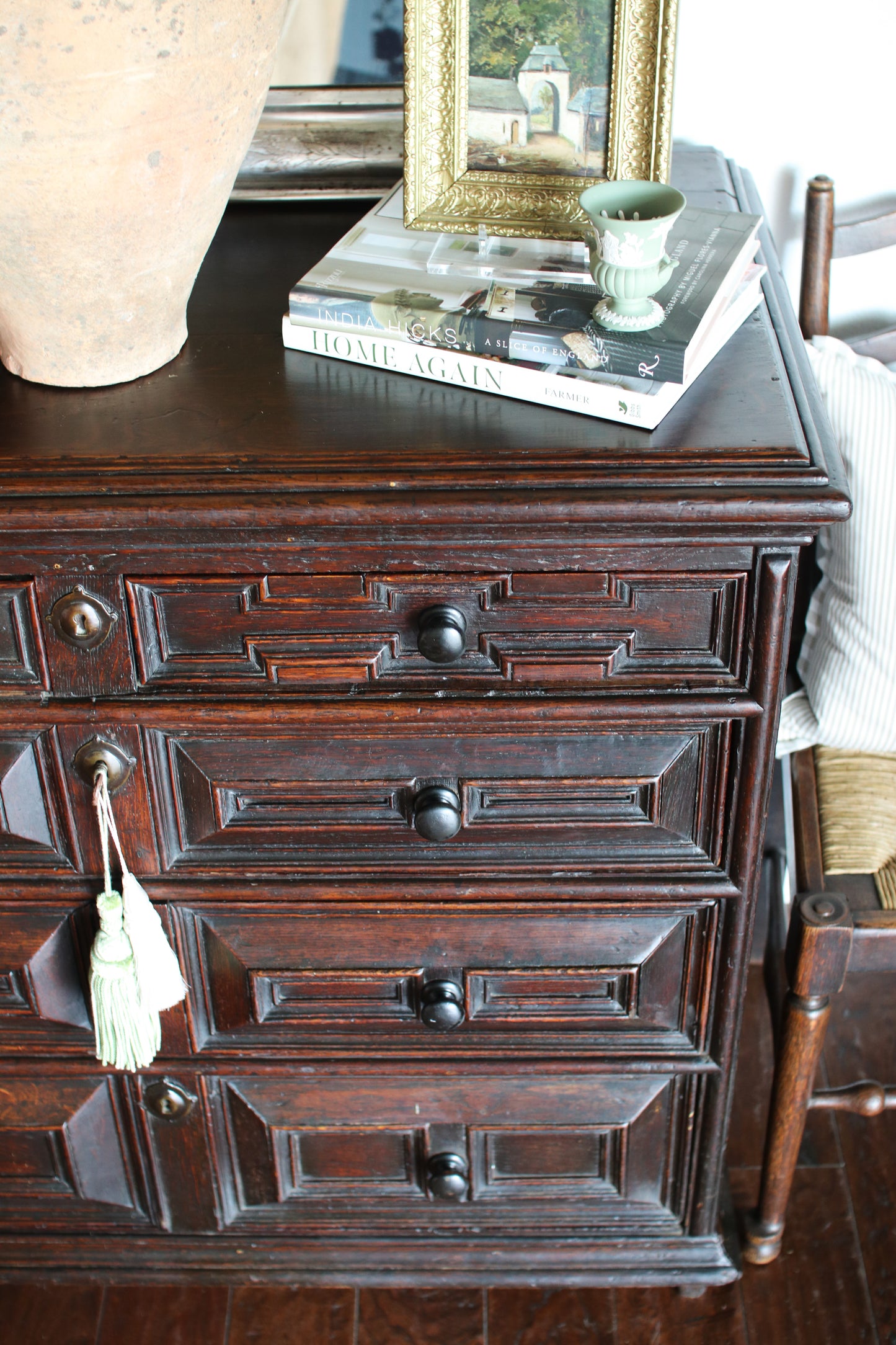 Antique English Jacobean Chest