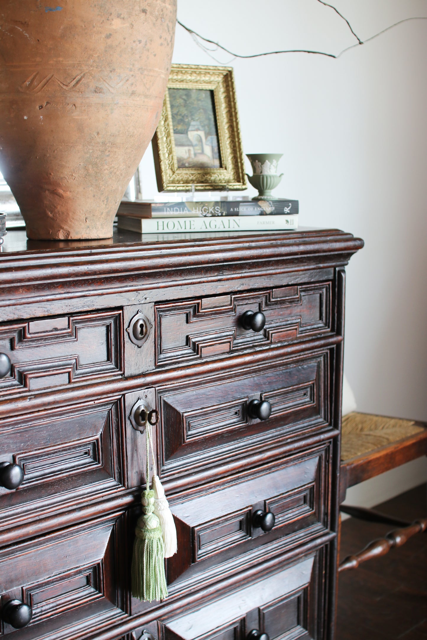 Antique English Jacobean Chest