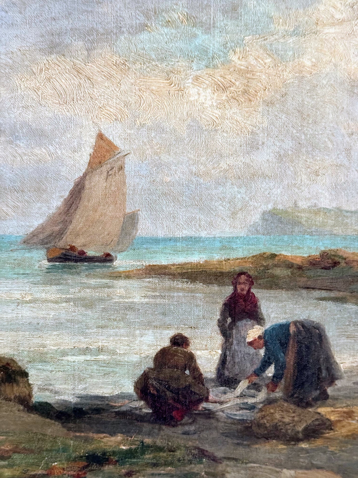 Coastal Painting on Canvas