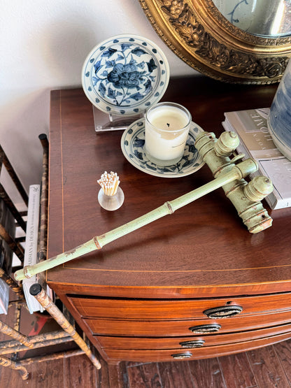 French Faux Bamboo Hand Towel Rack