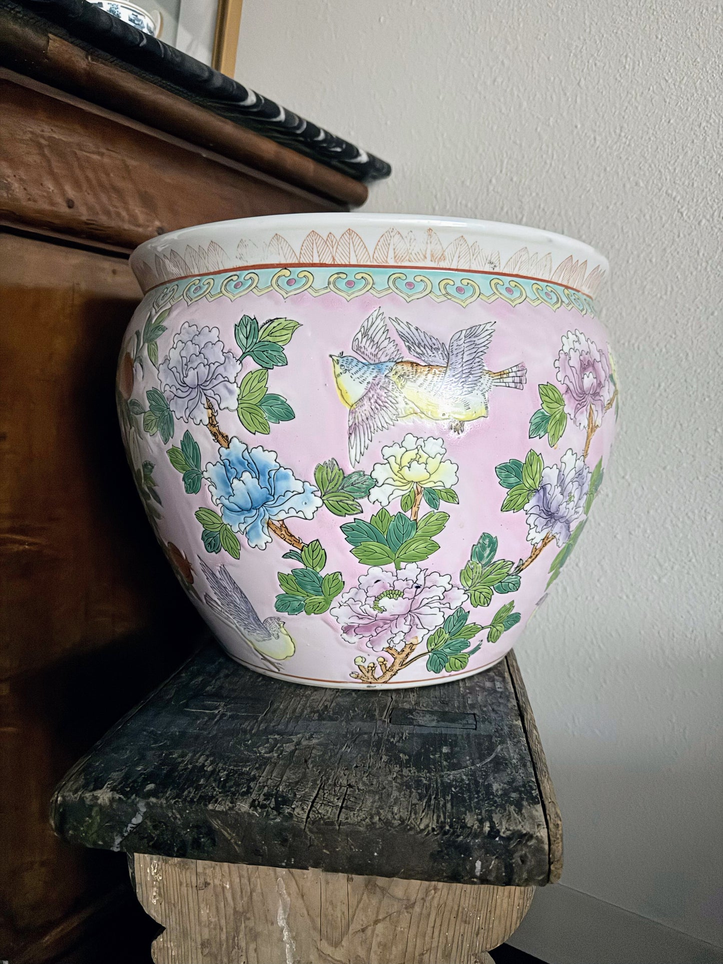 Koi Fish Bowl Planter