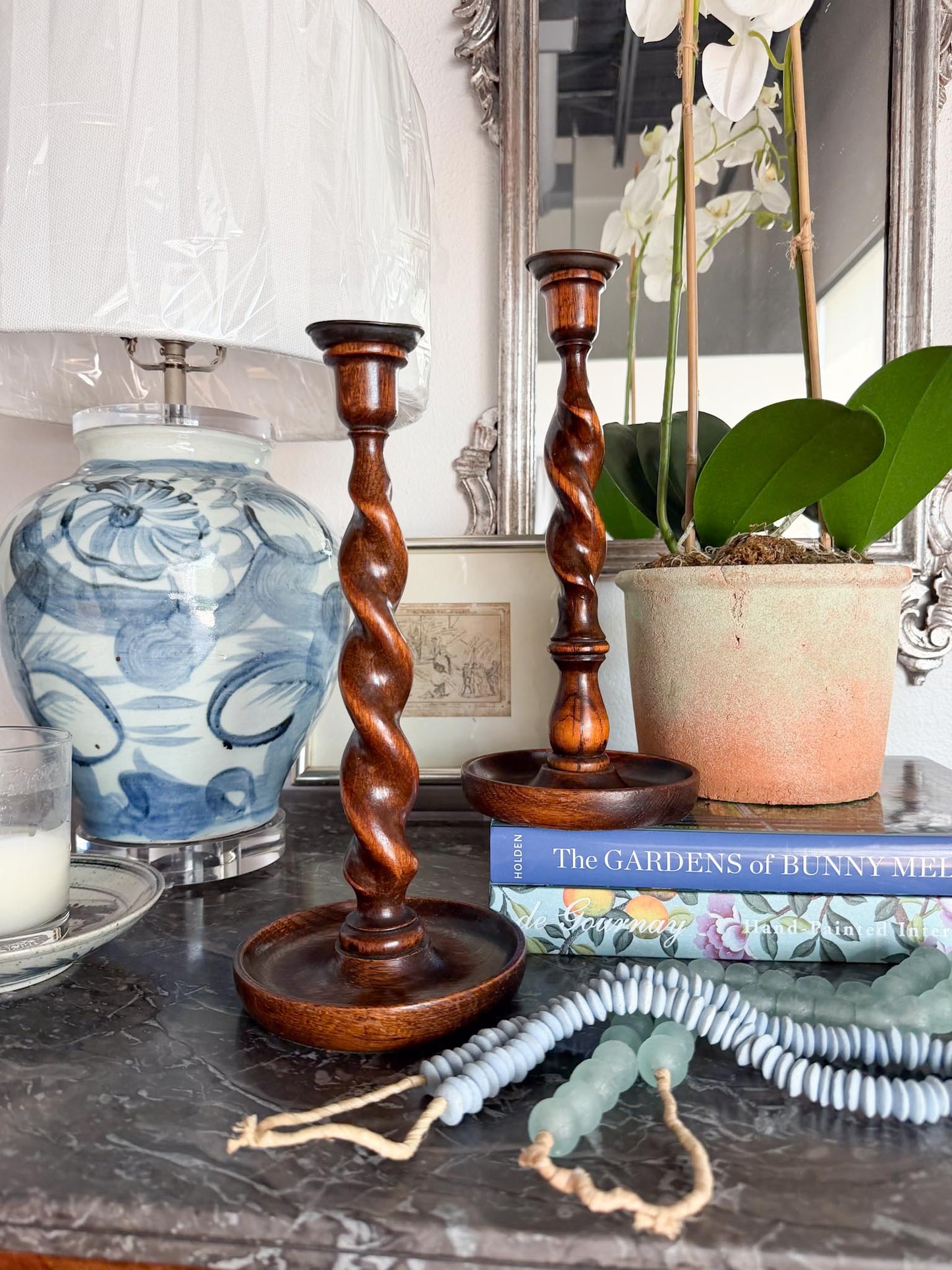 Barley Twist Candlesticks