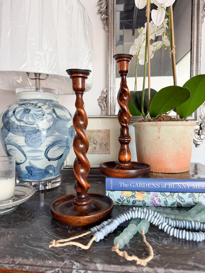 Barley Twist Candlesticks