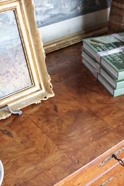 Antique Burled Italian Chest