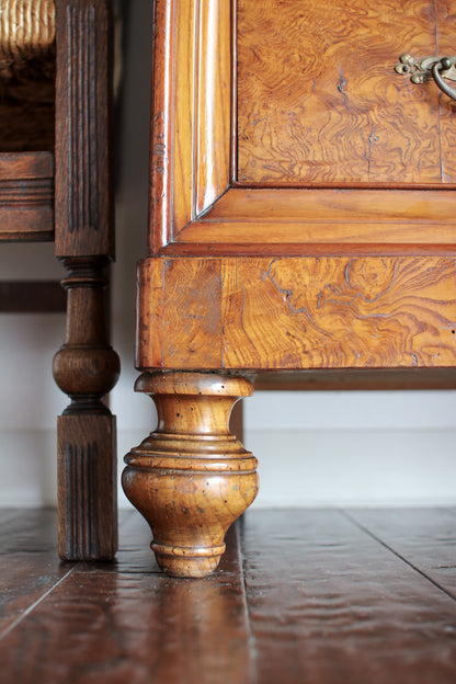 Antique Burled Italian Chest