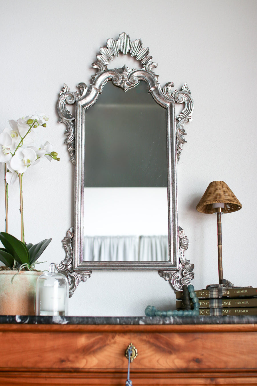 Italian Silver Mirror