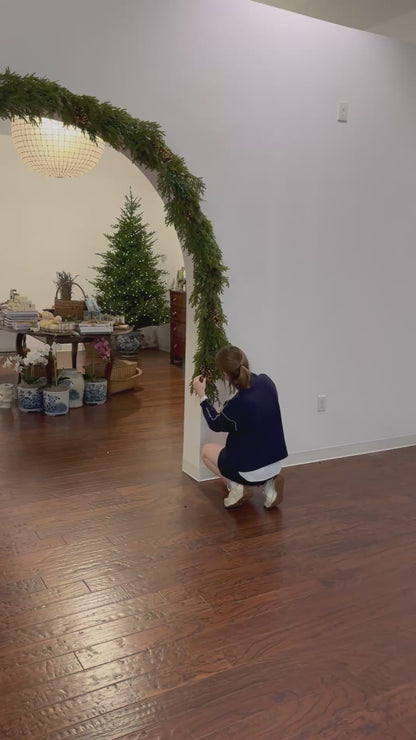 Custom Handmade Pine & Juniper Berry Garland